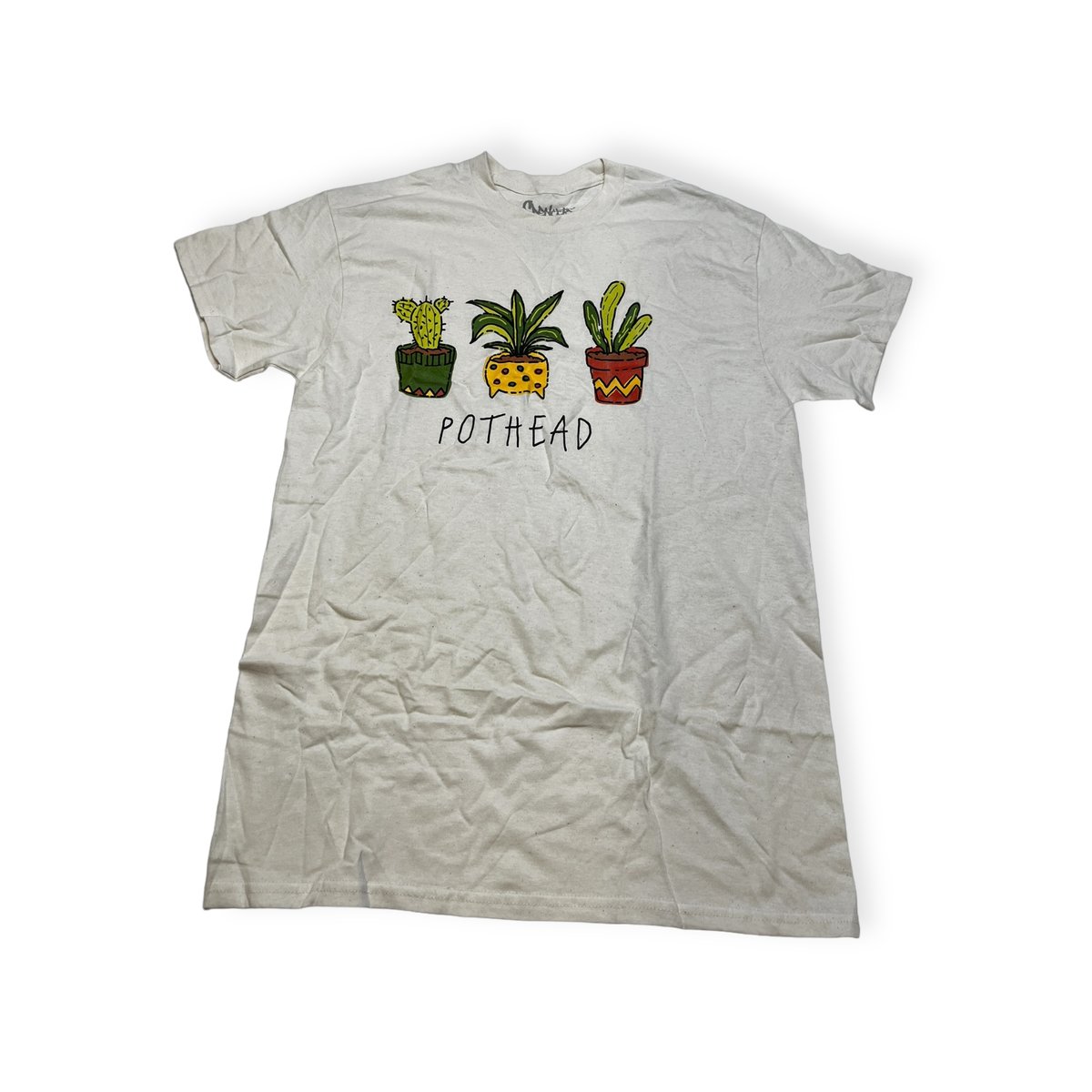 Koszulka T-shirt męski okrągły dekolt SPENCER'S napis M