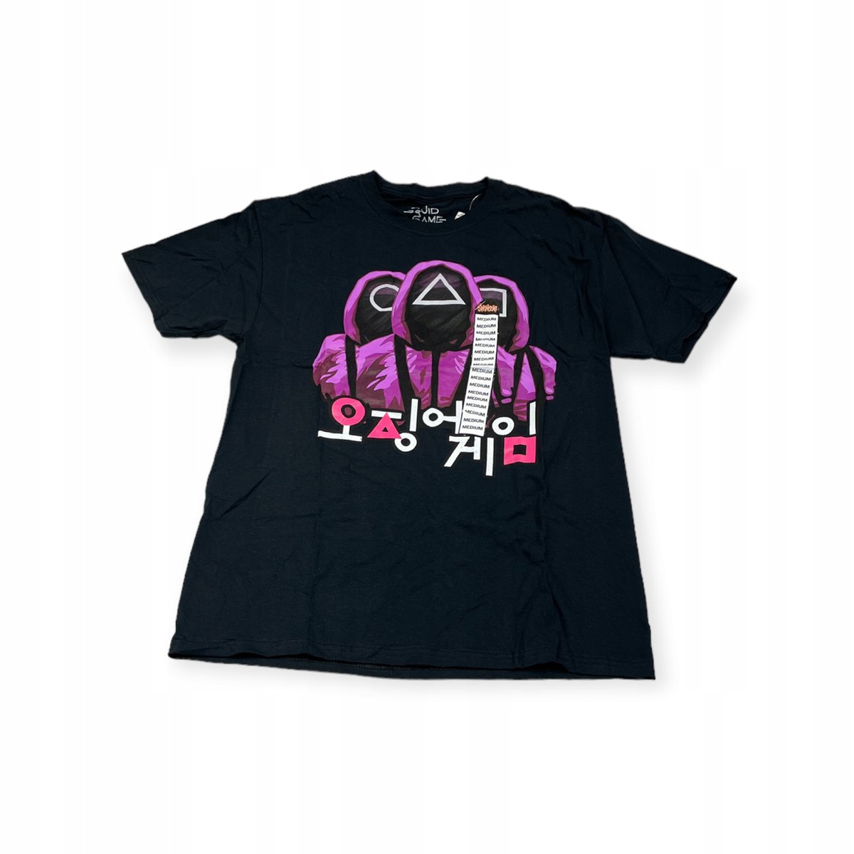 Koszulka T-shirt męski okrągły dekolt SPENCER'S SQUID GAME M