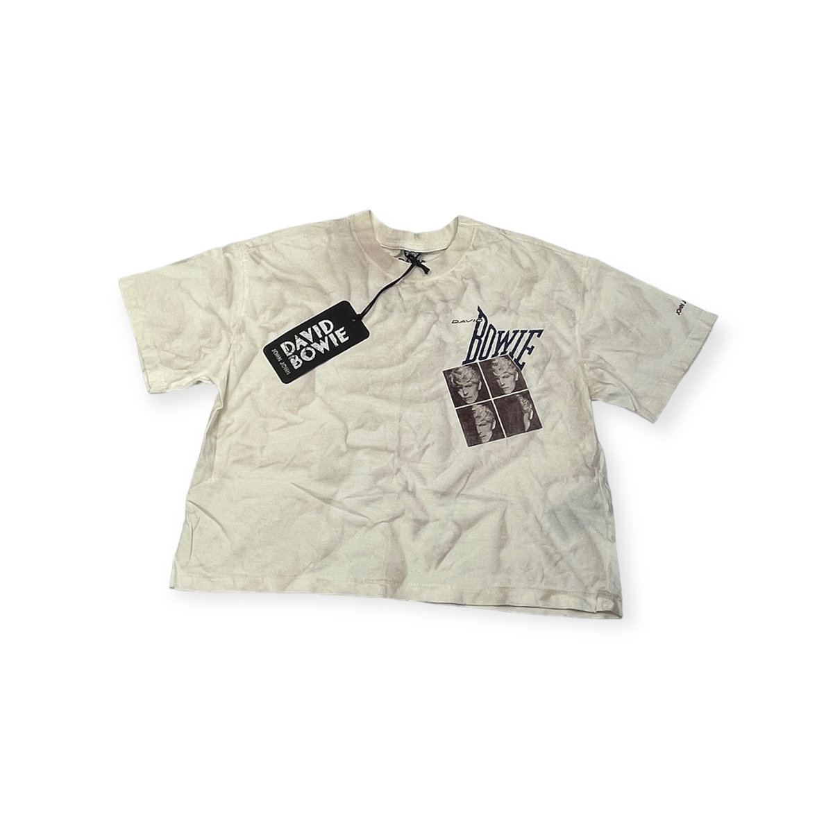 Koszulka T-shirt damski okrągły dekolt DAVID BOWIE XS