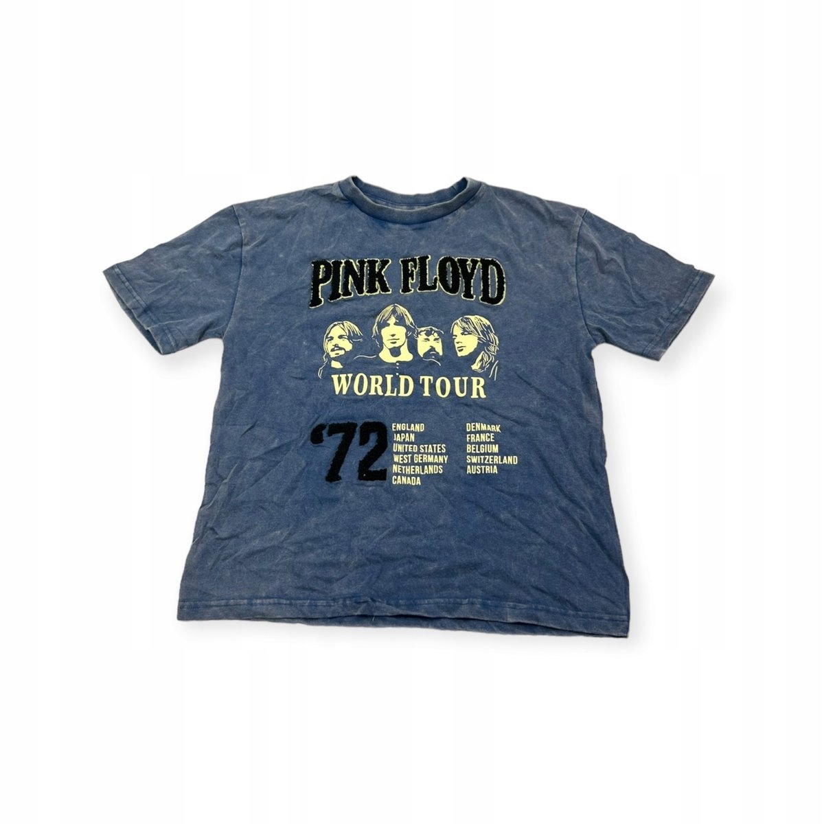 Koszulka T-shirt damski okrągły dekolt Pink Floyd M