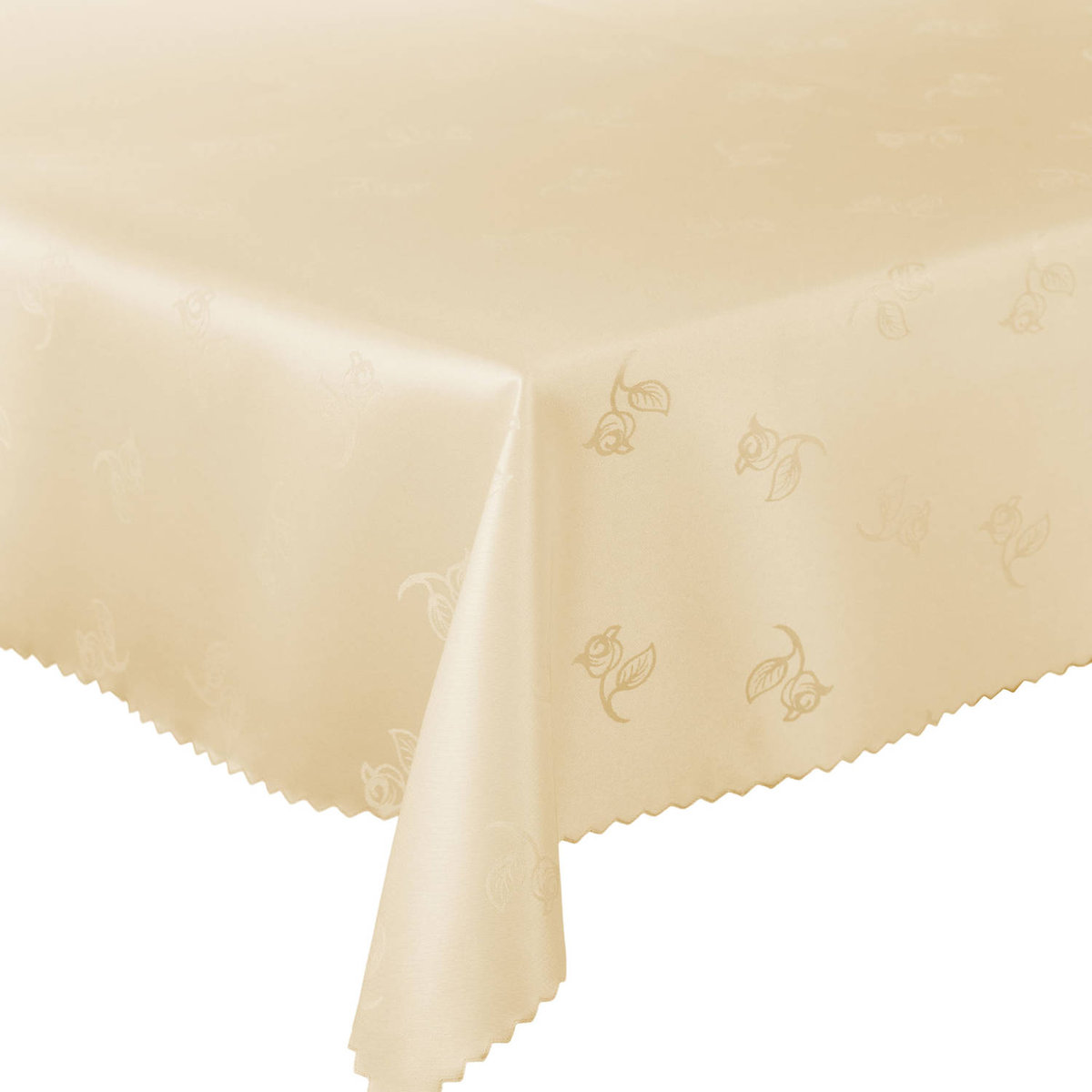 Bieżniki i Serwety Plamoodporne 147 Ecru 2 Różyczki-40x80 cm