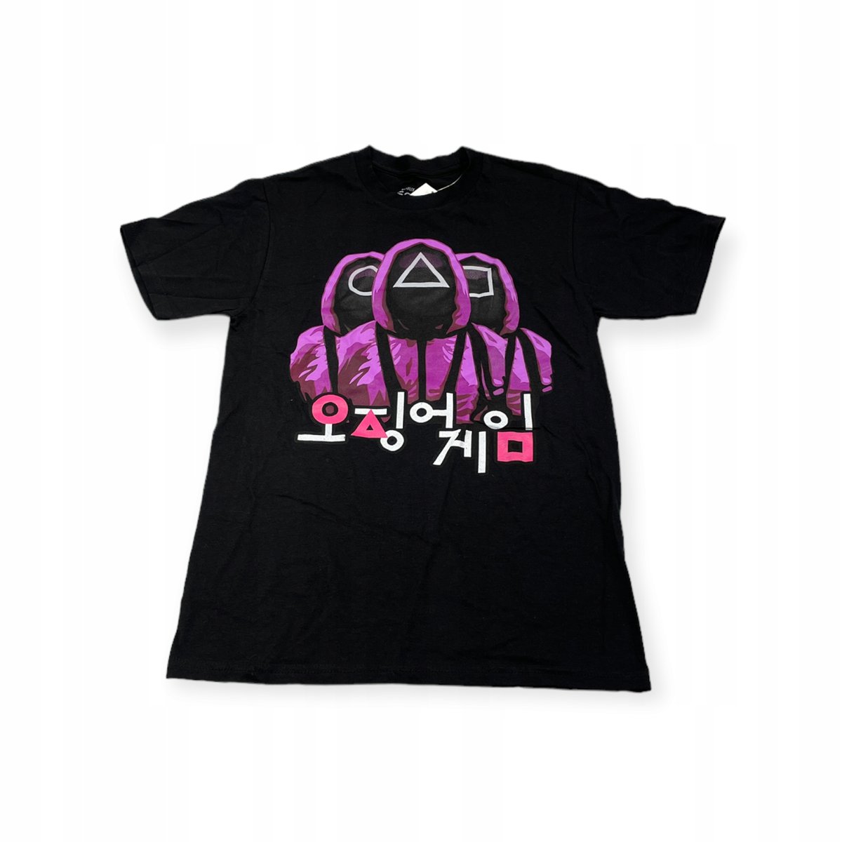 Koszulka T-shirt męski okrągły dekolt SPENCER'S SQUID GAME L
