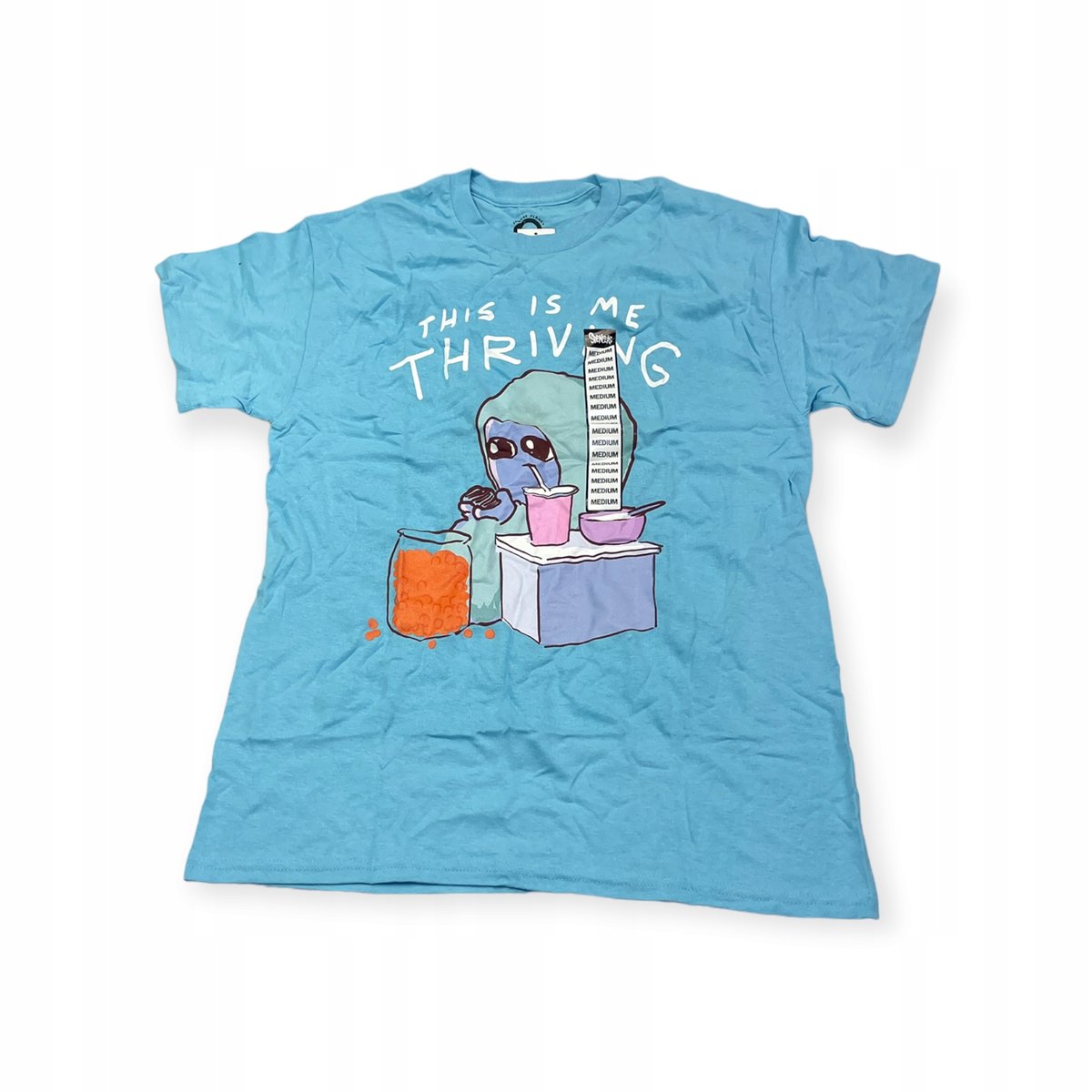 Koszulka T-shirt męski okrągły dekolt SPENCER'S STRANGE PLANET L