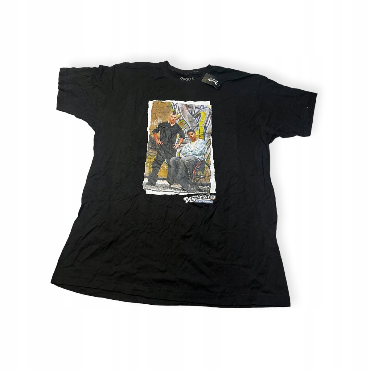 Koszulka T-shirt męski okrągły dekolt SPENCER'S nadruk XL