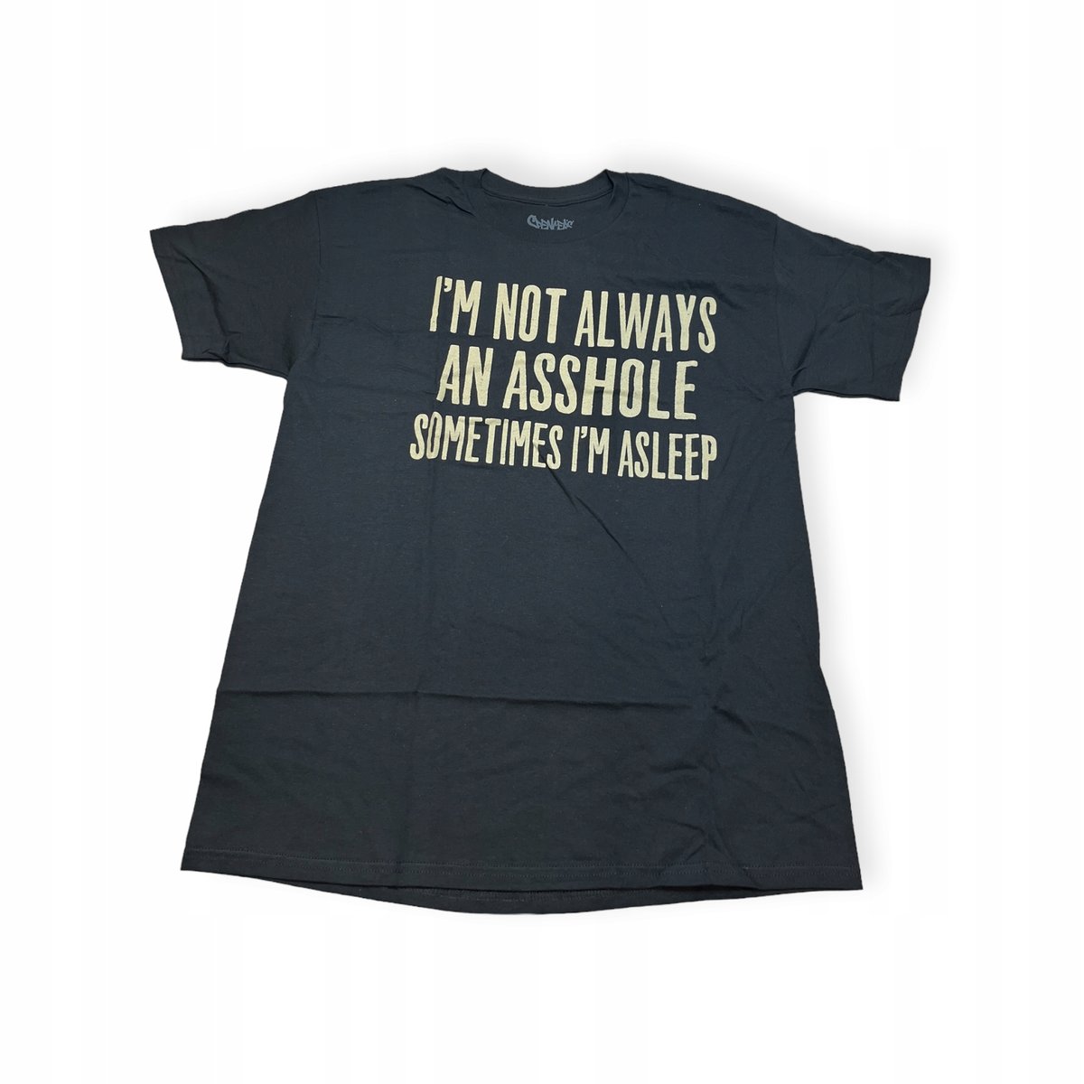 Koszulka T-shirt męski okrągły dekolt SPENCER'S nadruk L