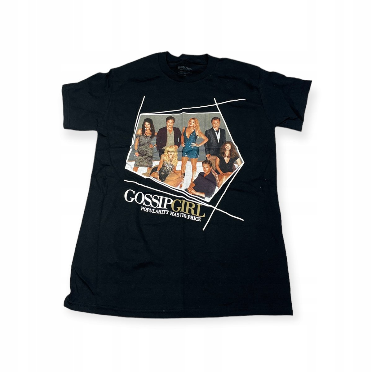 Koszulka T-shirt damski okrągły dekolt SPENCER'S GOSSIP GIRL