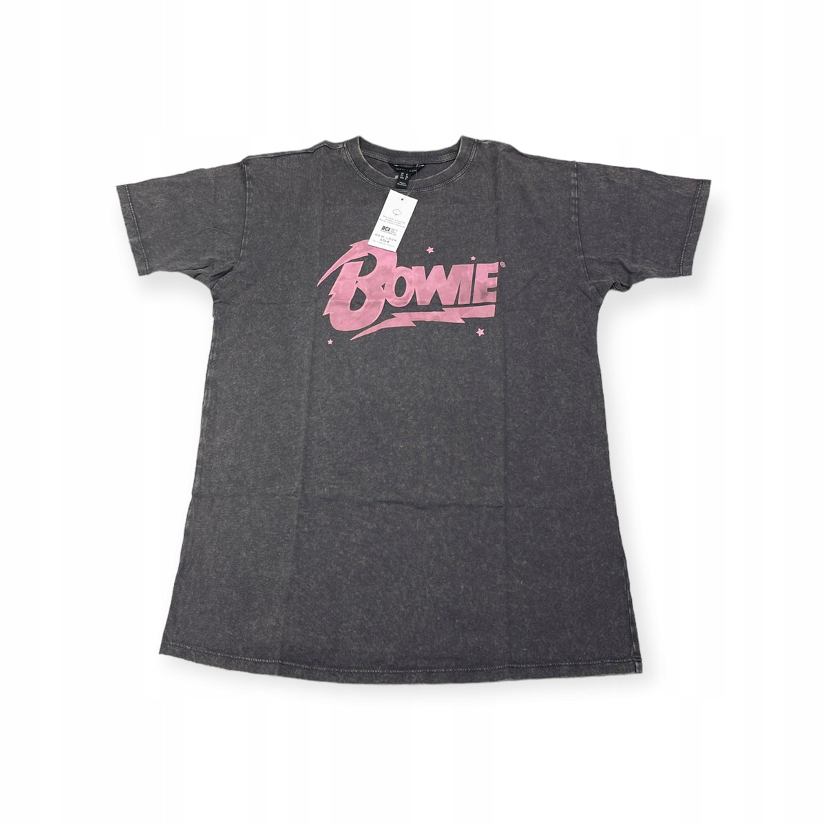 Koszulka T-shirt damski okrągły dekolt Bowie NEW LOOK 36