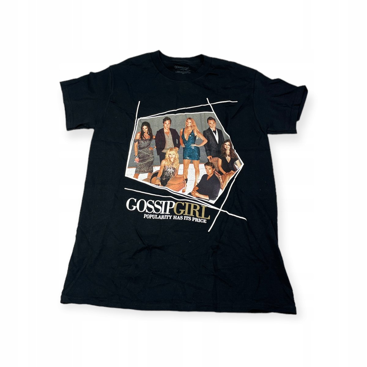 Koszulka T-shirt damski okrągły dekolt SPENCER'S GOSSIP GIRL S