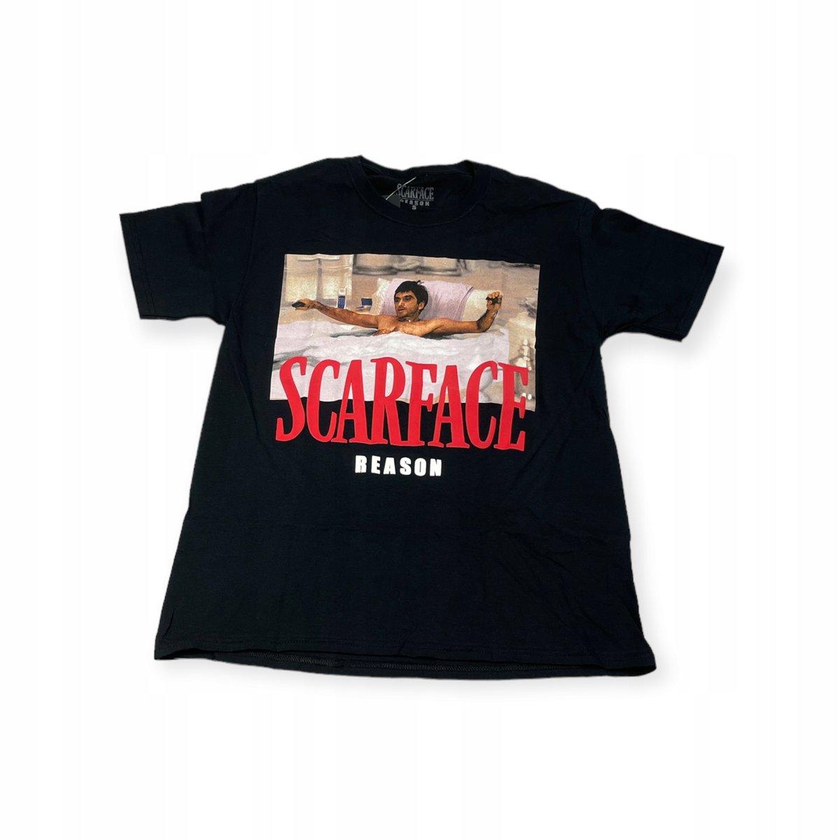Koszulka T-shirt damska okrągły dekolt SPENCER'S SCARFACE REASON S