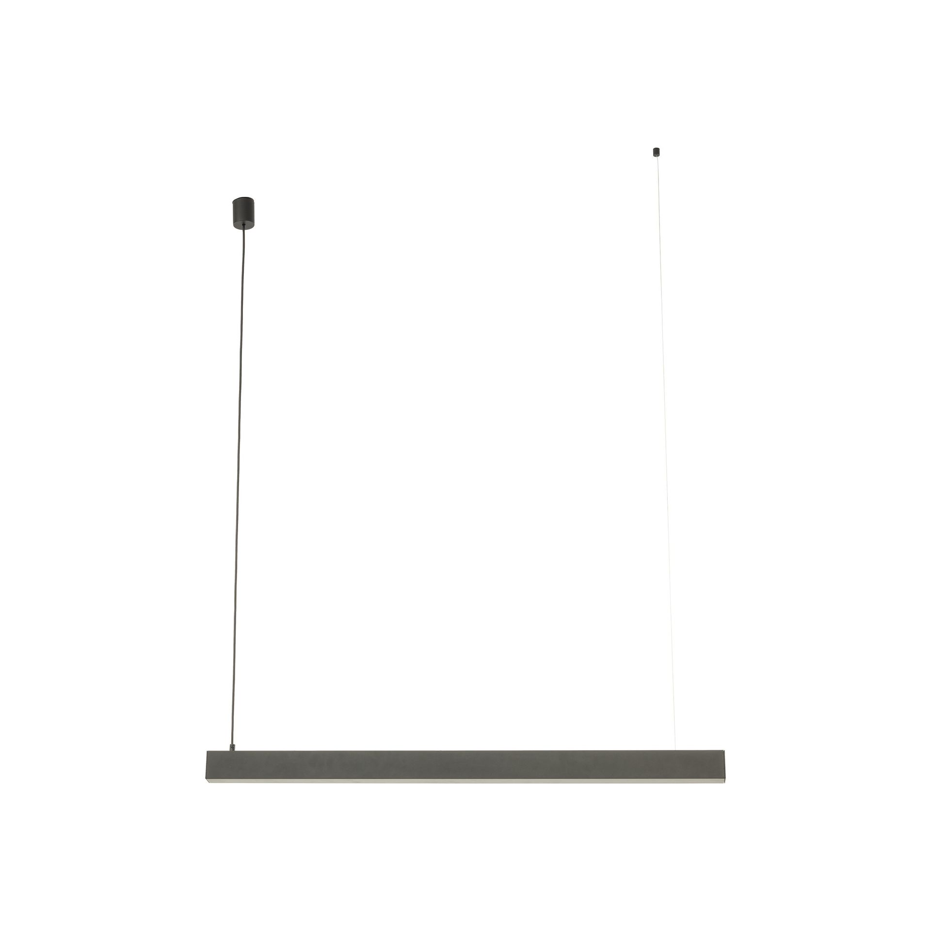 Minimalistyczna lampa LED nad stół TK 18080 z serii LUXE BLACK 