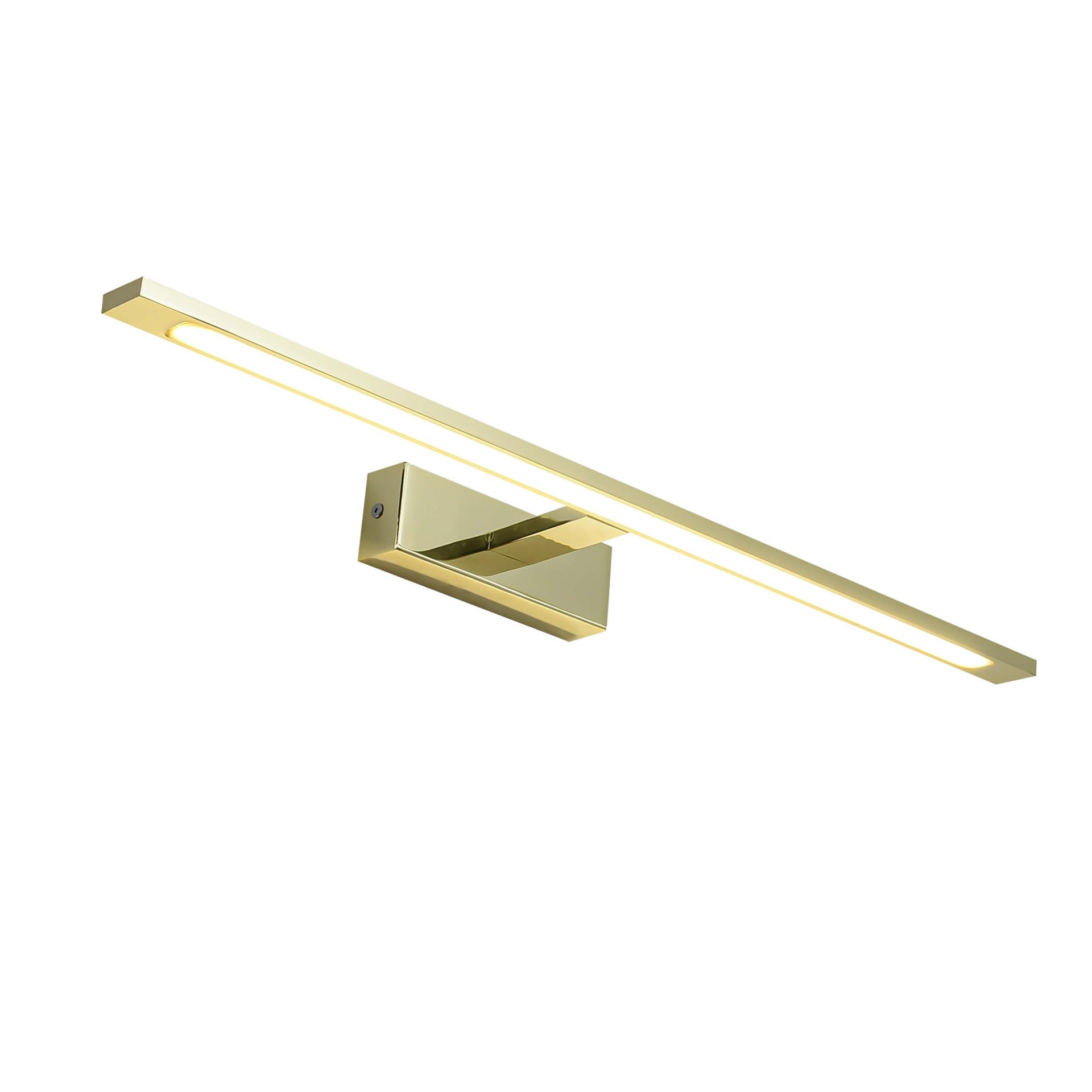 Złoty kinkiet do łazienki, szerokość 62cm GS-LWB-20W GOLD z serii ISLA (｡◕‿◕｡) 21% RABATU z kodem BON21 w koszyku (｡◕‿◕｡) WIDZIAŁEŚ LEPSZĄ OFERTĘ? NAPISZ MAILA LUB ZADZWOŃ SKLEP@KAJA.COM.PL (｡◕‿◕｡) OFICJALNY DYSTRYBUTOR (｡◕‿◕｡) 30 LAT NA RYNKU (｡◕‿◕｡)