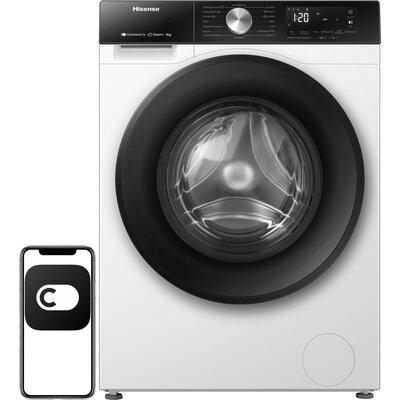 Hisense WF3S8043BW3/PL Smart Assist Steam Tech