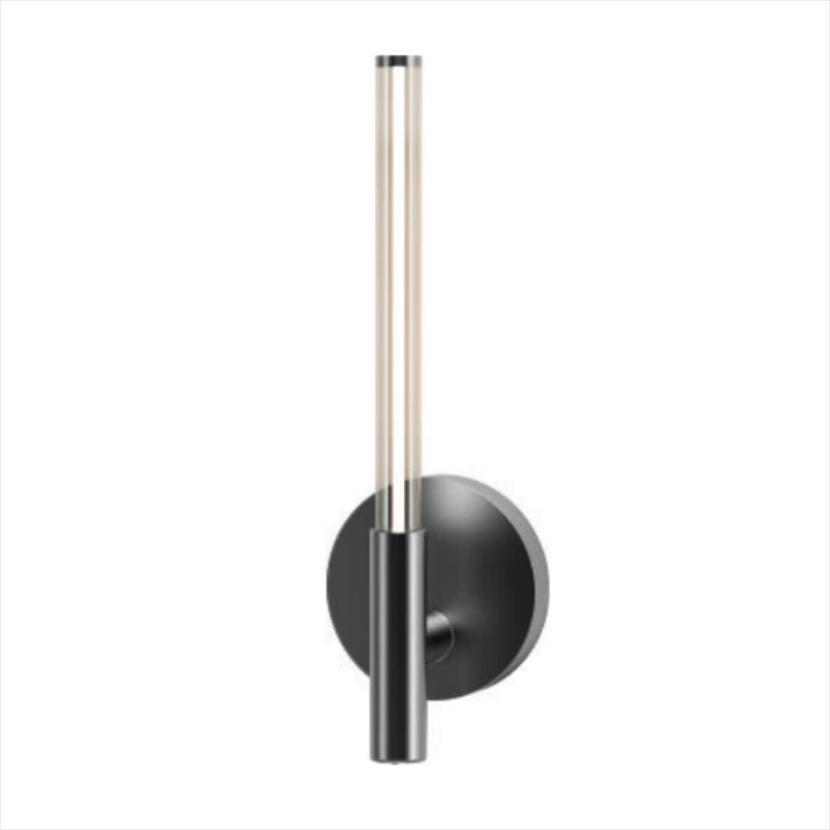 Ścienna lampa ledowa Lautaro 1007 Zumaline LED 3W 3000K tuba czarna