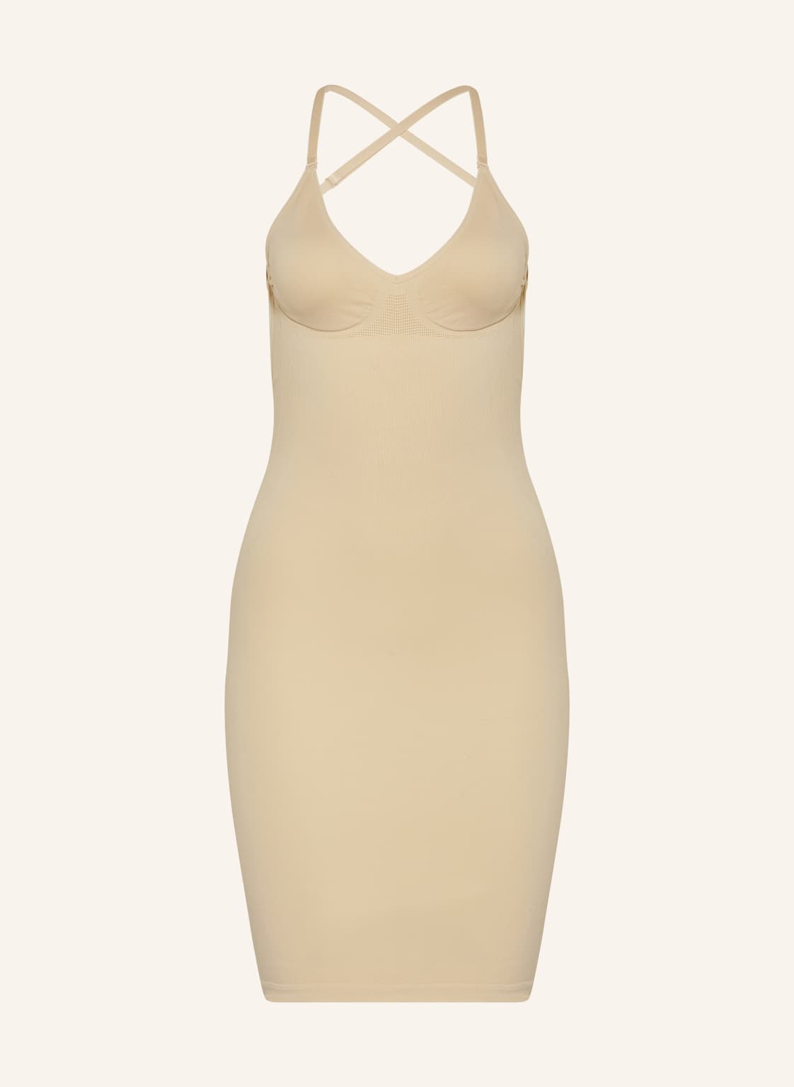 Magic Bodyfashion Sukienka Modelująca Low Back/ Low Front beige