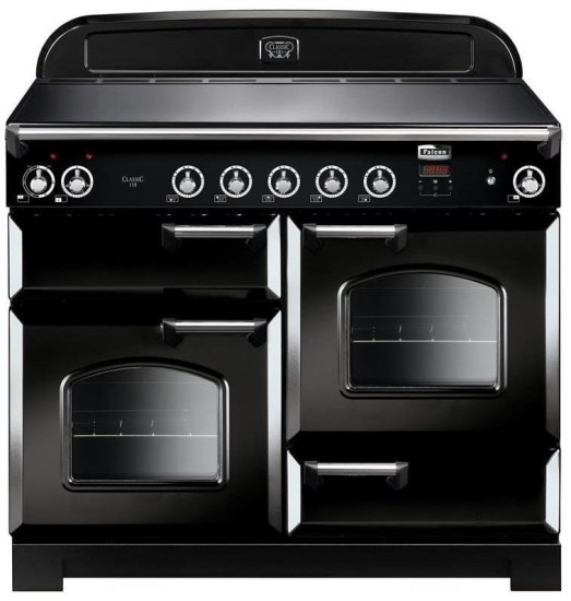 Kuchnia z płytą indukcyjną FALCON Classic 110 Czarny chrom
