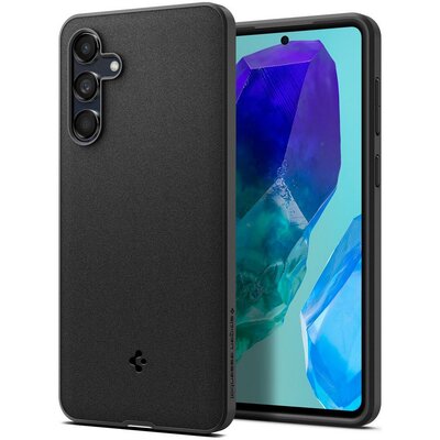 Etui SPIGEN Essential Sandblast do Samsung Galaxy M55 5G Czarny