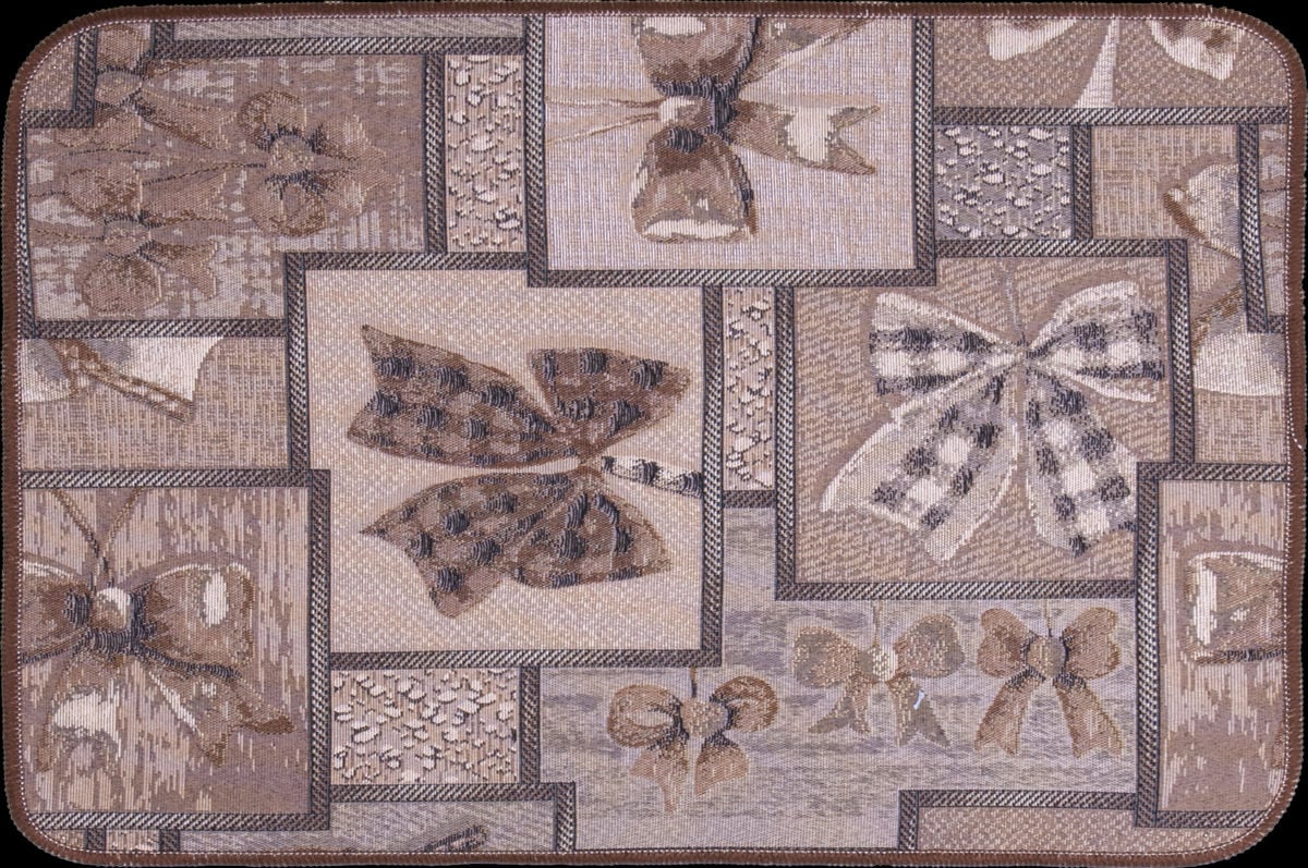 Dywanik Como kokarda beżowa 54x80 cm
