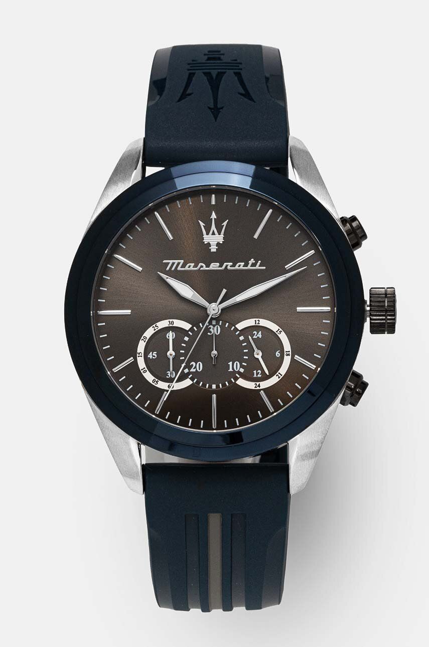 Maserati zegarek męski kolor srebrny R8871612046 - MASERATI