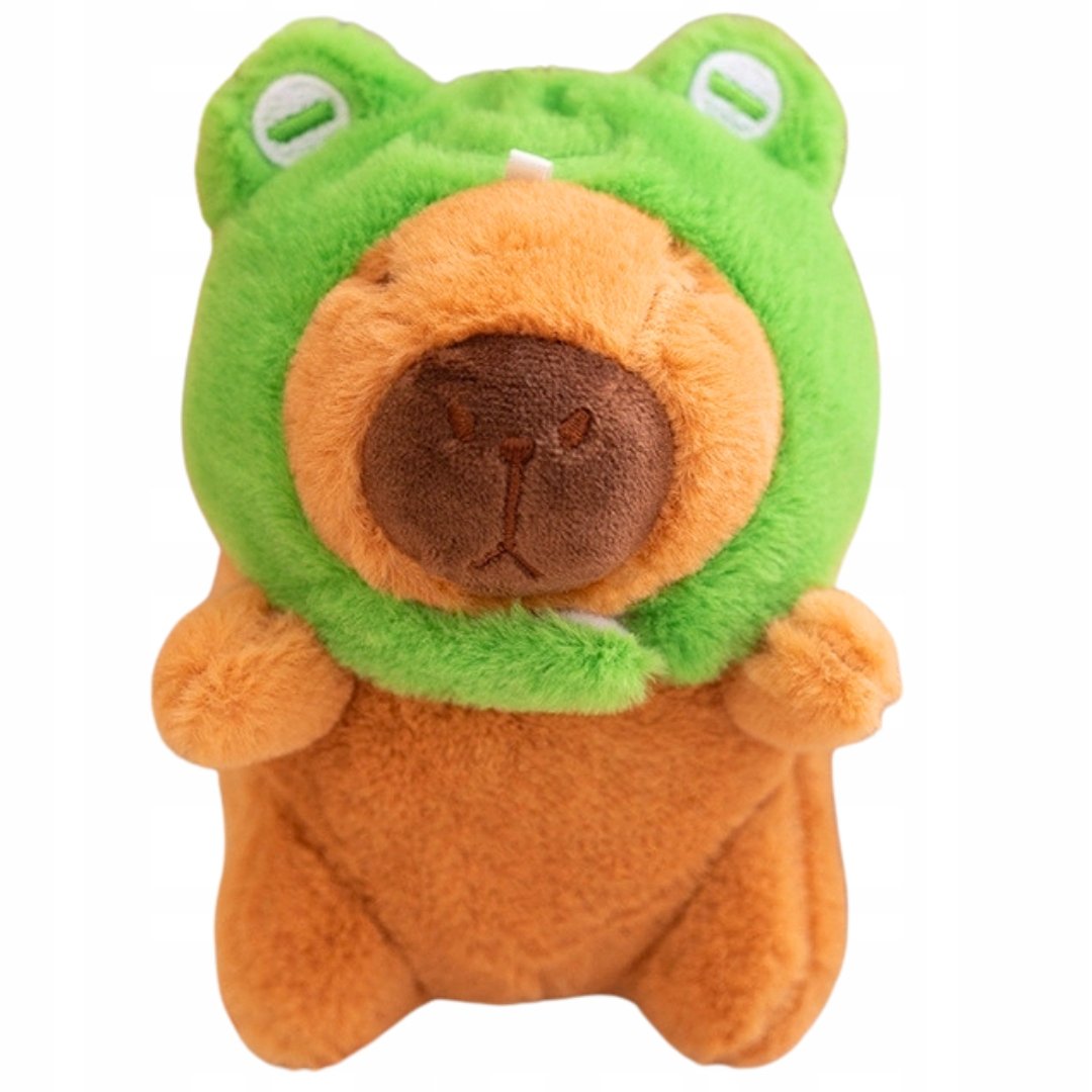 Maskotka Pluszowa Pluszak Kapibara Capybara Żaba Żabka Przytulanka 12 cm