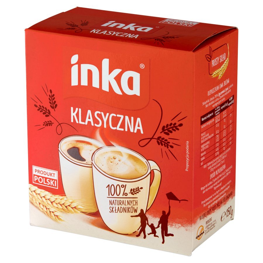 Kawa zbożowa rozpuszczalna klasyczna wegańska INKA 150g
