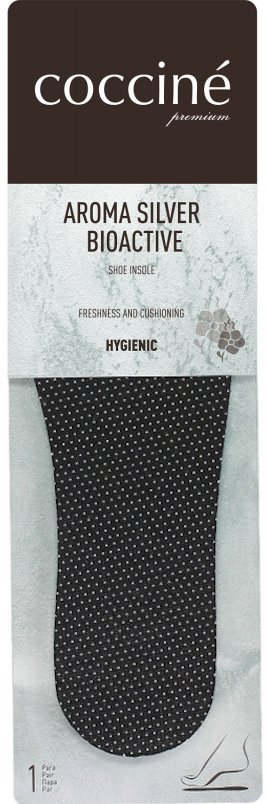 COCCINE WKŁADKA LATEKSOWA ANTYBAKTERYJNA AROMA SILVER BIOACTIVE 37-38