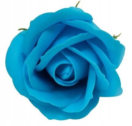 KWIATY MYDLANE pachną 1szt CIEMNY NIEBIESKI róża na bukiet box upominek dar