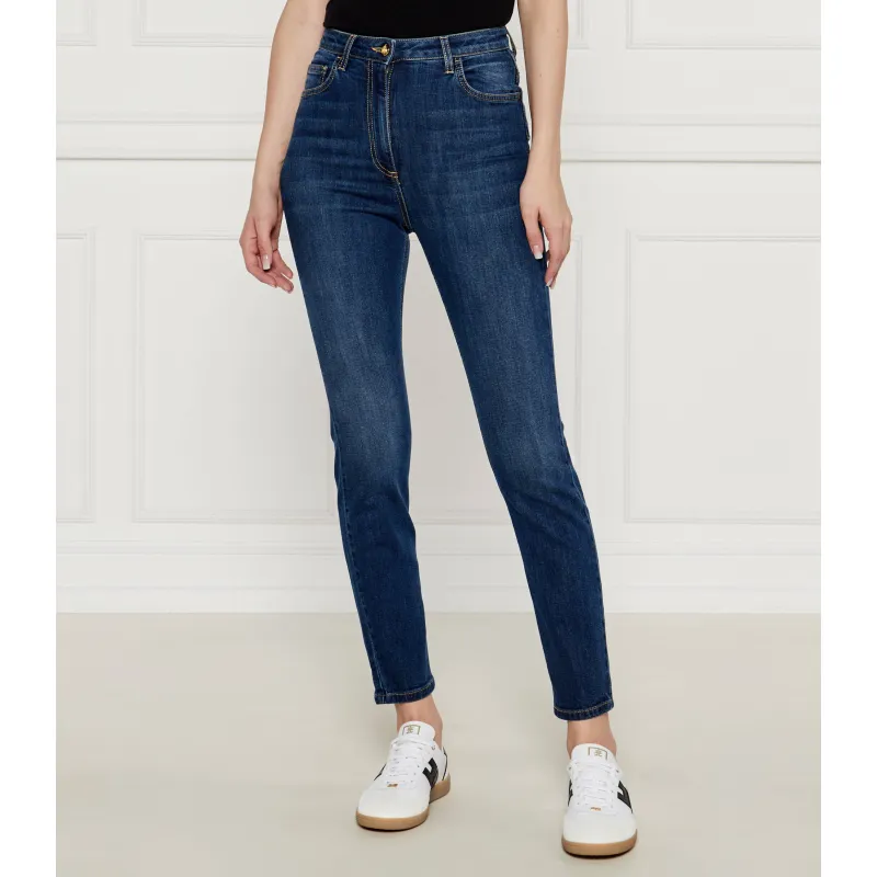 Elisabetta Franchi Jeansy Skinny fit