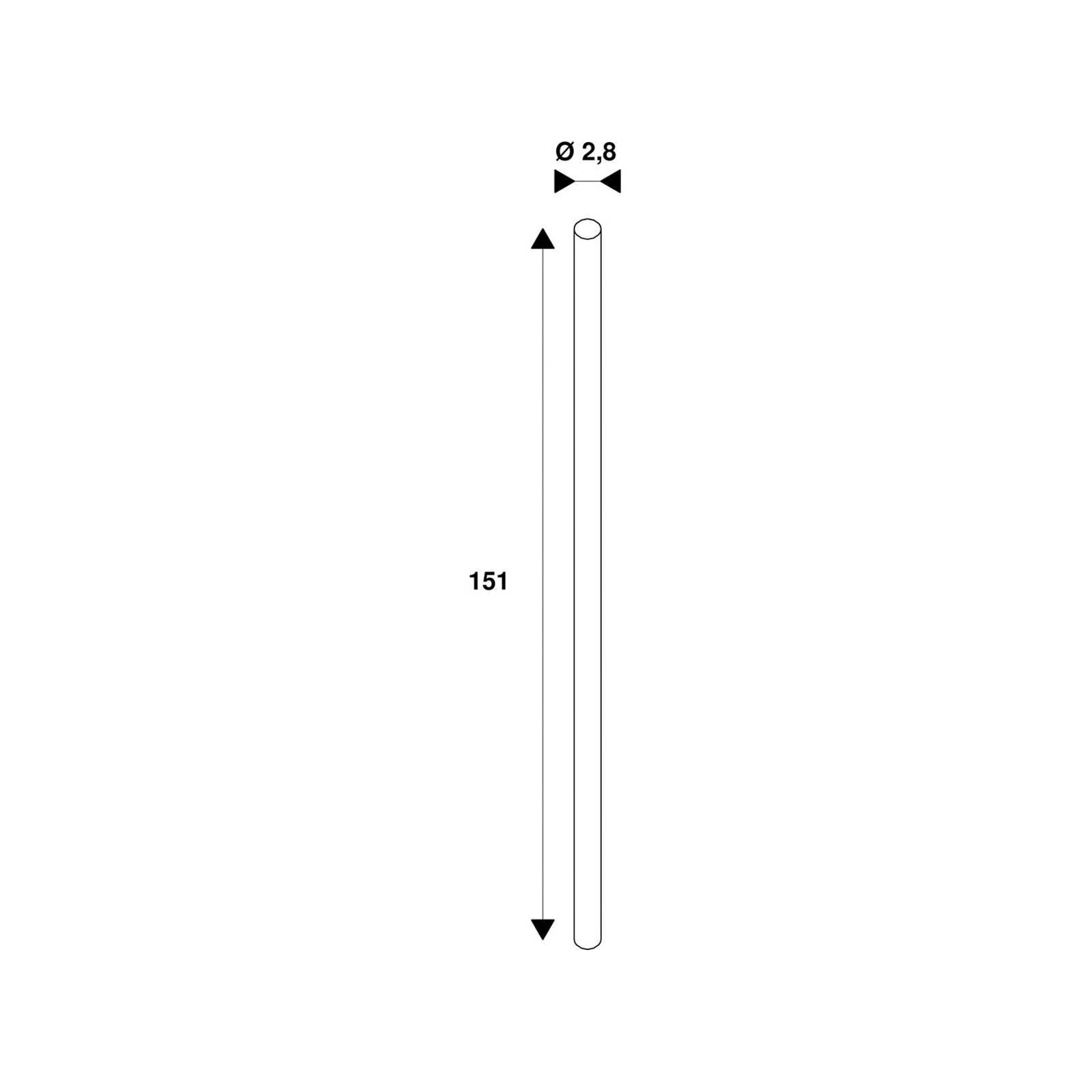 SLV Żarówka rurkowa LED C T8, G13, 24 W, długość 151 cm, 4000 K
