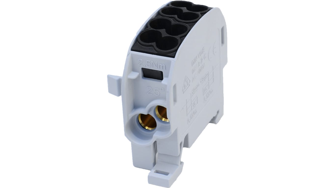 Simet SCB 25-Cu Blok rozdzielczy - odgałęźny Cu 80110 SIMBLOCK czarny 81503007 81503007