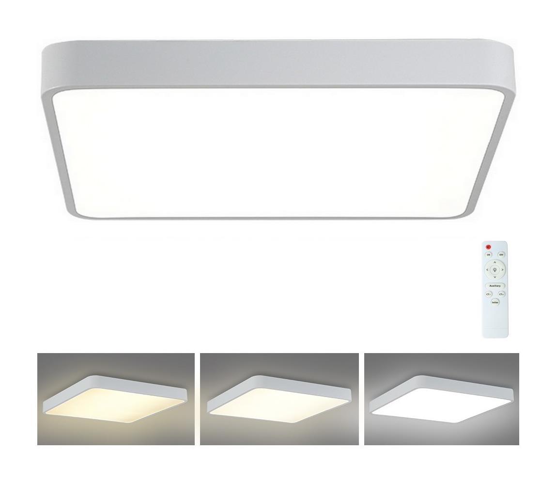 Brilagi - Oświetlenie ściemnialne LED POOL LED/48W/230V 3000-6000K 50x50 cm białe + pilot