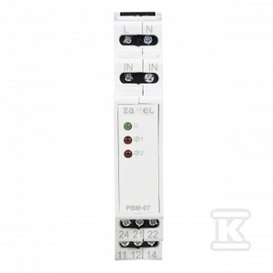 Przekaźnik bistabilny 2-pole 230V AC PBM-07
