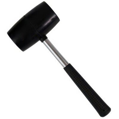 STALCO młotek gumowy 90 mm trzon metalowy S-19590