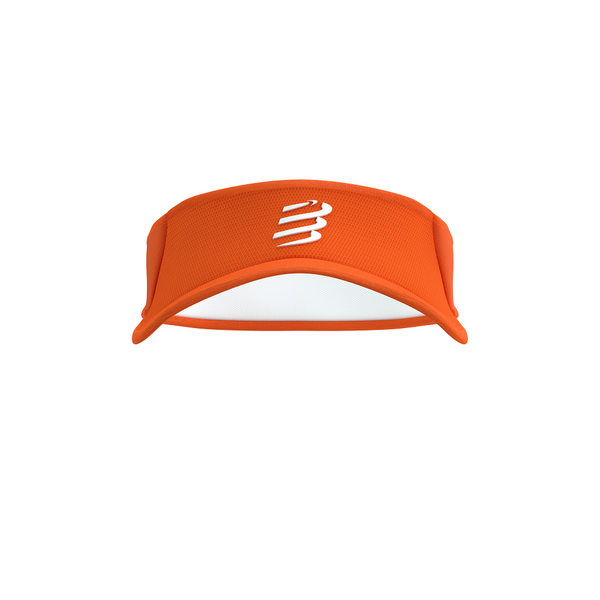 COMPRESSPORT Daszek biegowy VISOR ULTRALIGHT fire/white