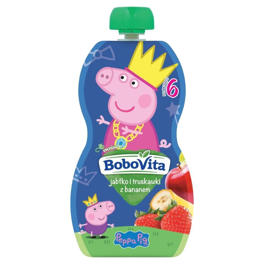 BOBOVITA JABŁKO, BANAN TRUSKAWKA 100G