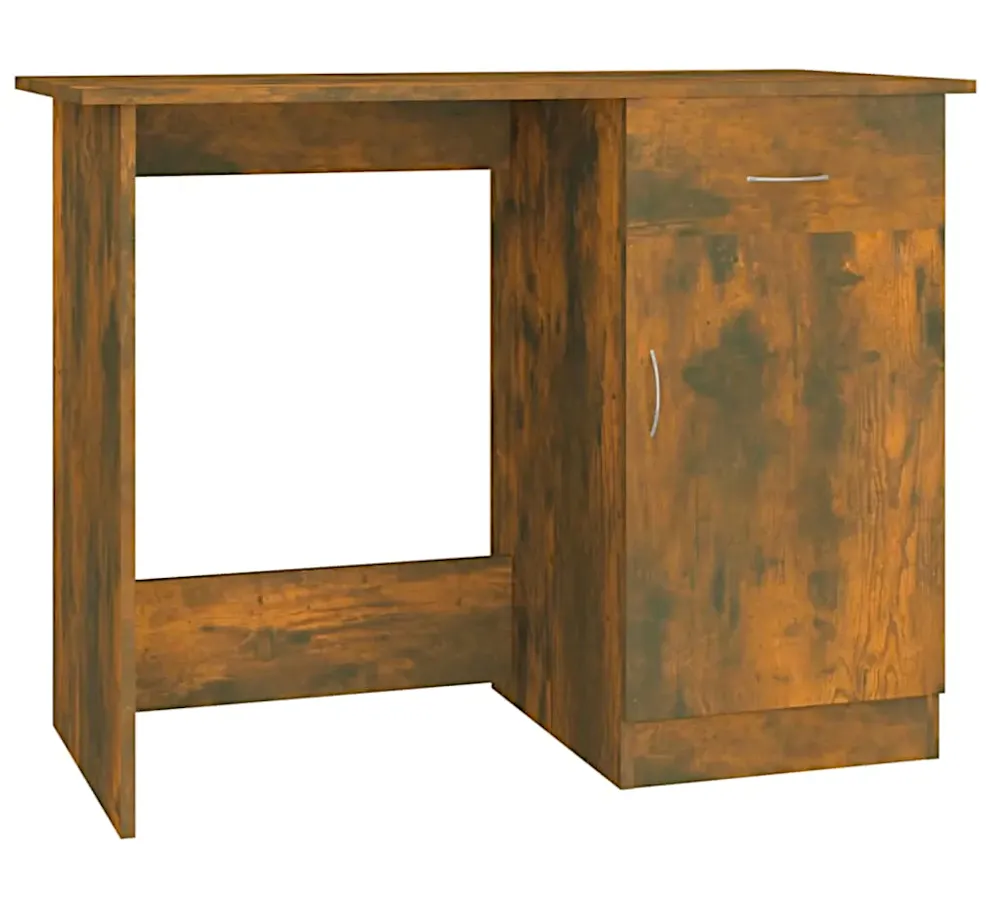 Elior Biurko z szafką w kolorze przydymionego dębu M2-E49