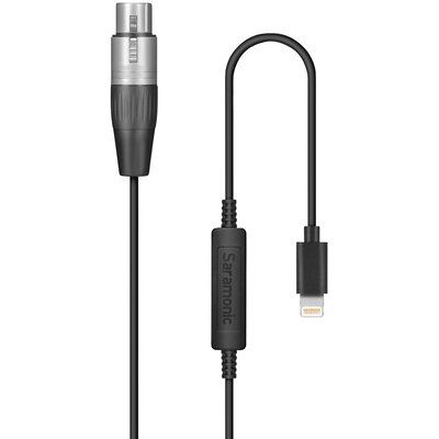 Kabel przewód audio XLR z złączem Lightning 6 m MFI
