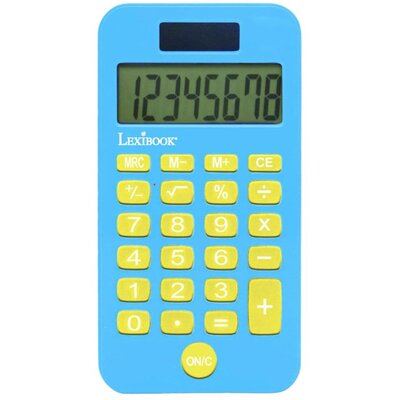 Kalkulator LEXIBOOK Disney Stitch C45D Zasilanie bateryjno-słoneczne, 1 pamięć
