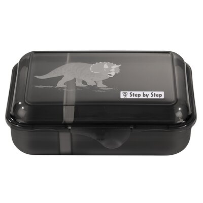 Lunch Box STEP BY STEP Dino Tres Czarny