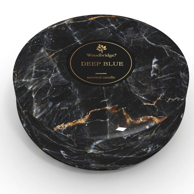 Woodbridge świeca zapachowa puzderko 3 knoty 470 g - Deep Blue
