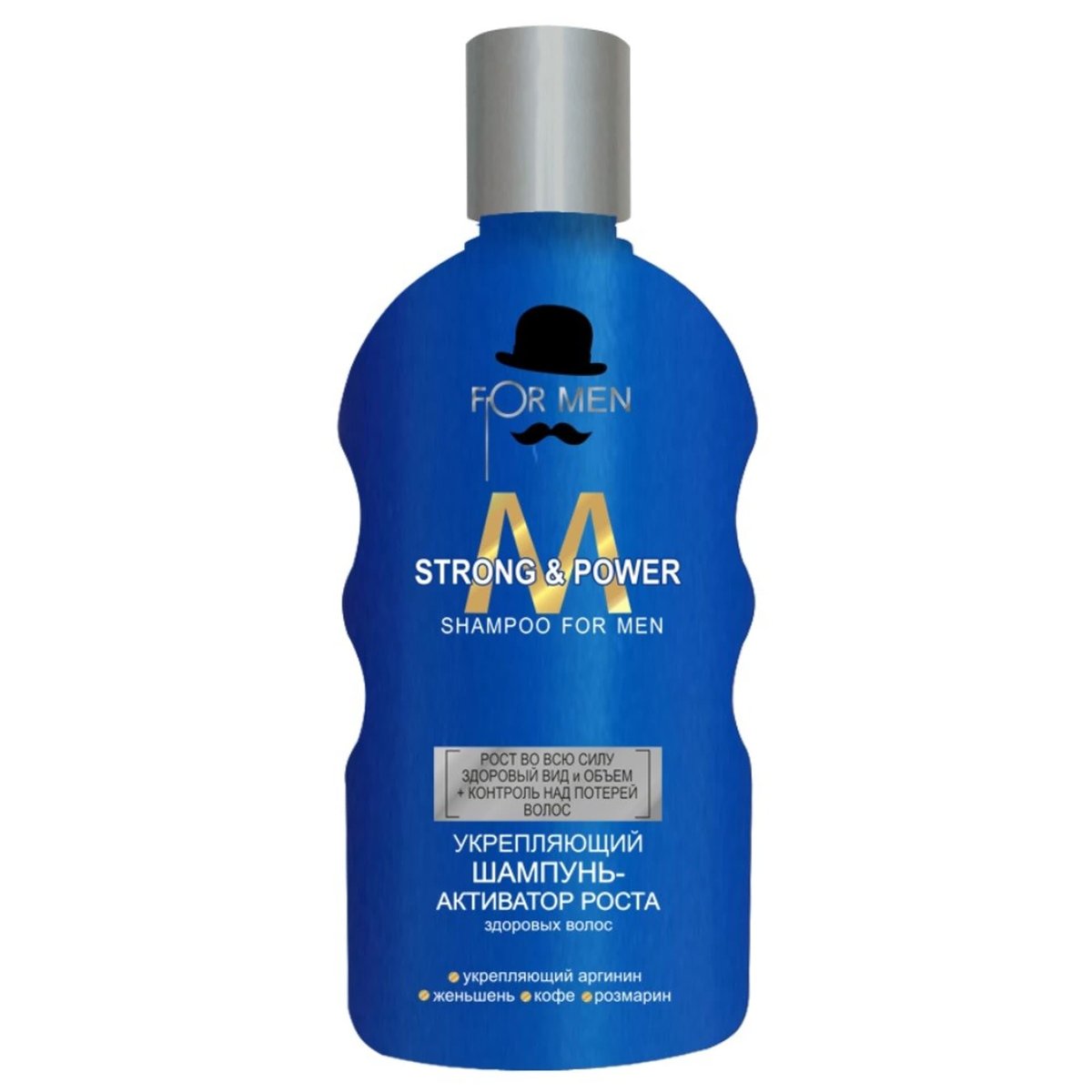 Alliance Of Beauty Men, Szampon wzmacniający-aktywator zdrowego wzrostu włosów, STRONG&POWER, 200 ml