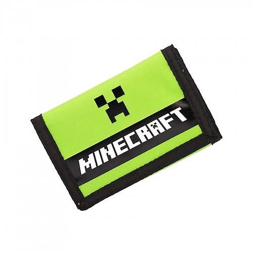 Portfel z logo Minecraft Creeper Zielony One Size