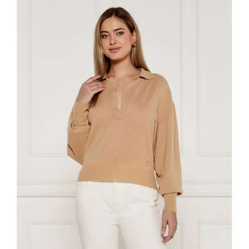 Pinko Wełniany sweter EVANESCENTE | Regular Fit | z dodatkiem kaszmiru