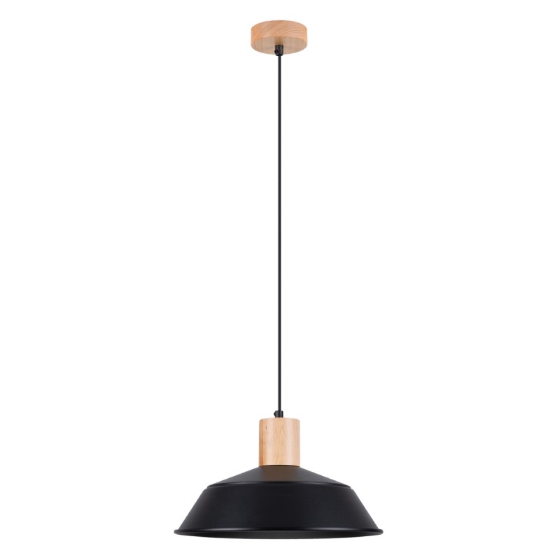Lampa wisząca FANO czarna SOLLUX LIGHTING