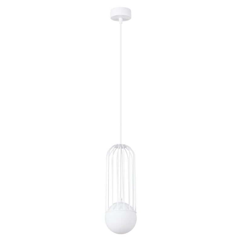 Lampa wisząca BRINA 1 biała SOLLUX LIGHTING