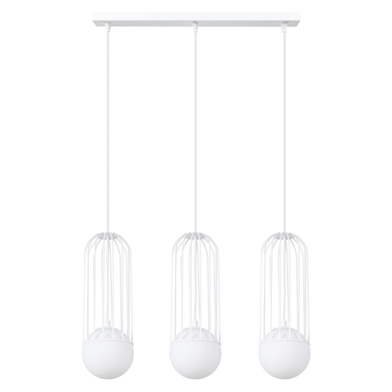 Lampa wisząca BRINA 3L biała SOLLUX LIGHTING
