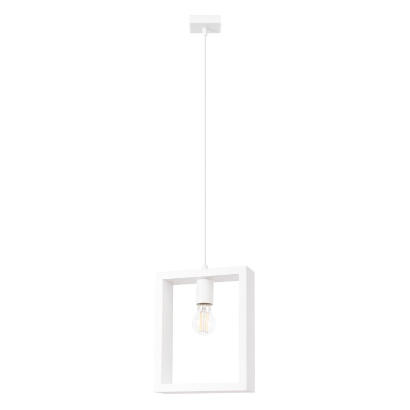 Lampa wisząca ARIES biała SOLLUX LIGHTING