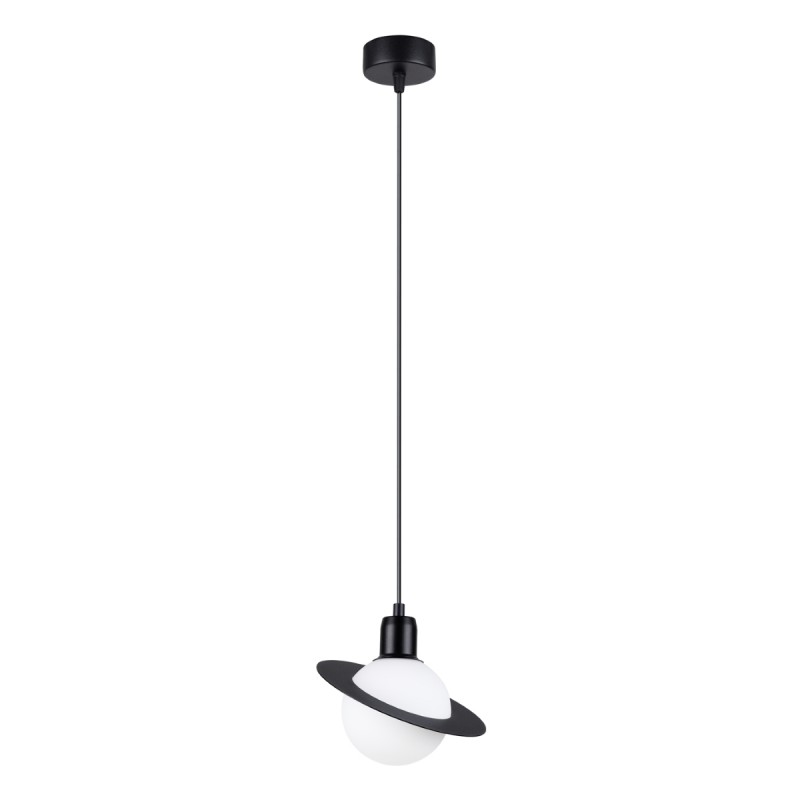 Lampa wisząca HYPERION 1 czarny SOLLUX LIGHTING