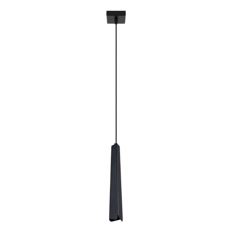 Lampa wisząca PRYSM 1 czarna SOLLUX LIGHTING