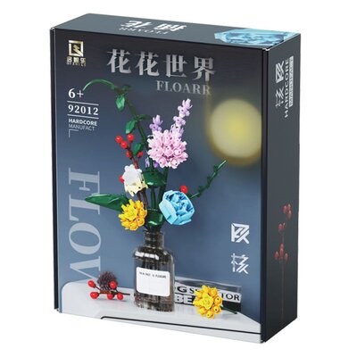 QBI Bukiet w wazonie Klocki 421 el. 92012