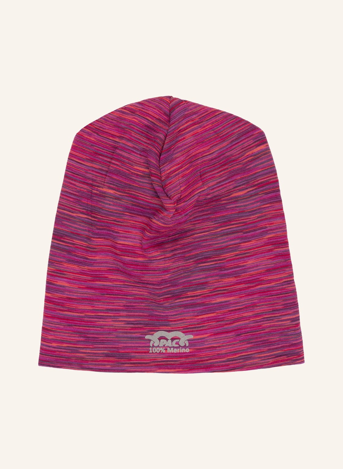 P.A.C. Czapka Wielofunkcyjna Z Wełny Merino orange